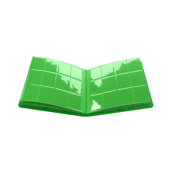GAMEGENIC TCG CASUAL ALBUM 24-POCKET BINDER GREEN