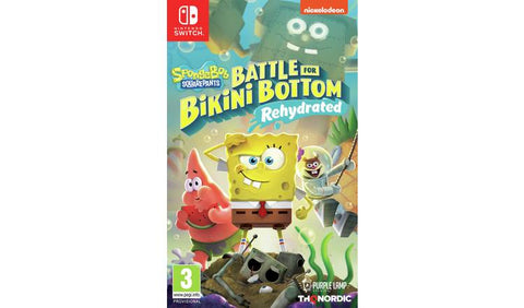 SPONGEBOB SQUAREPANTS BATTLE FOR BIKINI BOTTOM REHYDRATED SWITCH