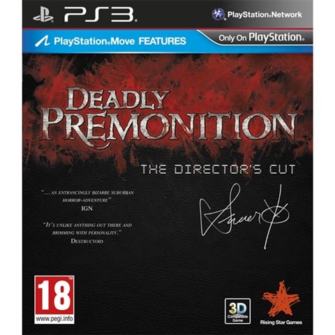 DEADLY PREMONITION: THE DIRECTORS CUT PS3
