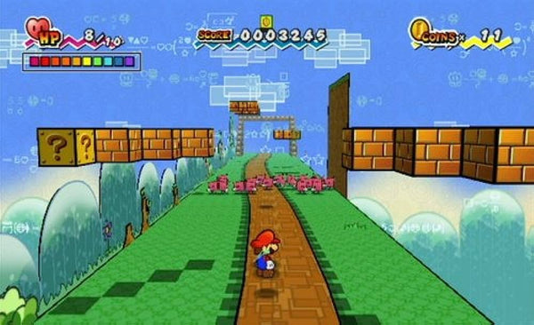 SUPER PAPER MARIO WII