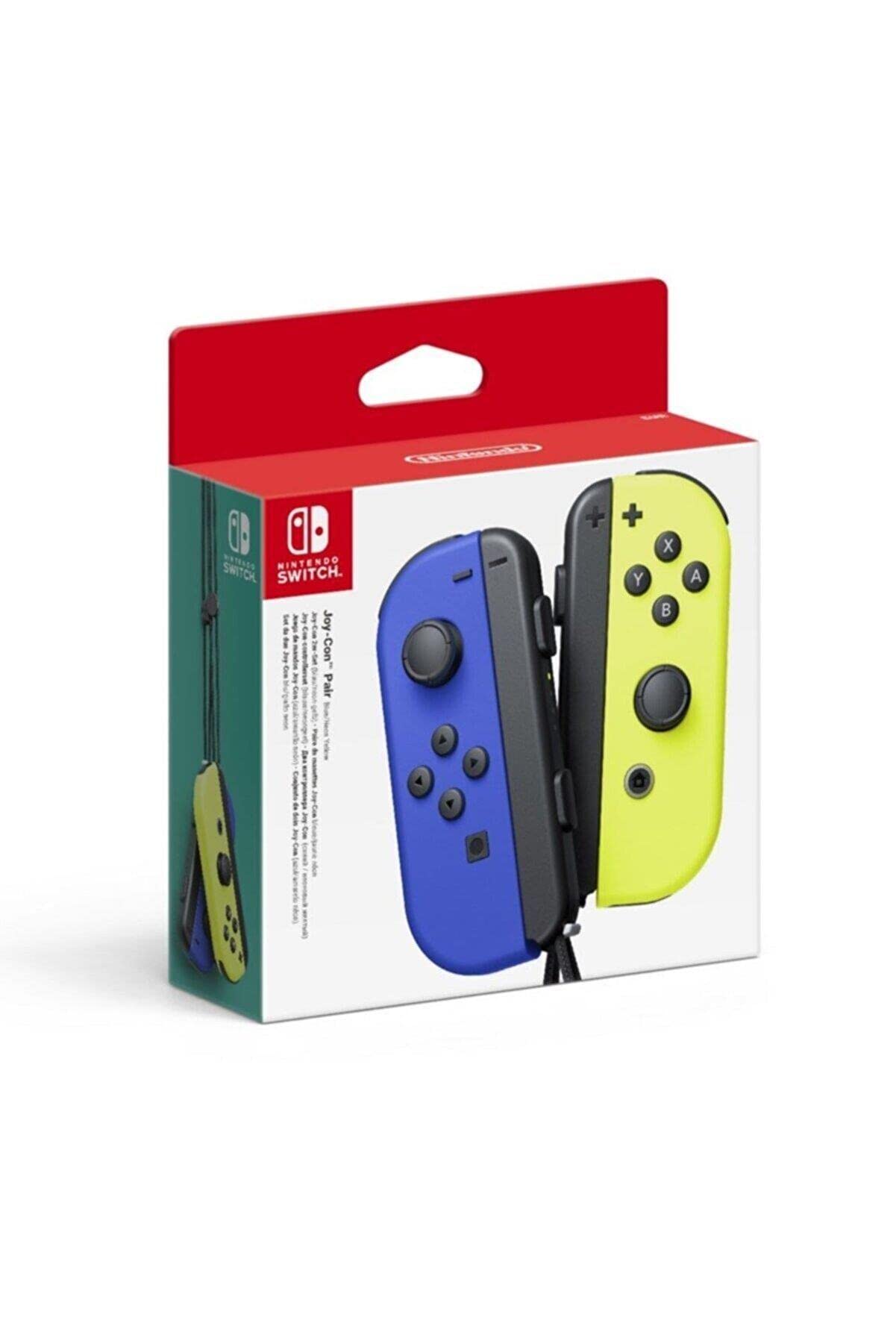 SWITCH JOY CON CONTROLLERS PAIR BLUE & NEON YELLOW