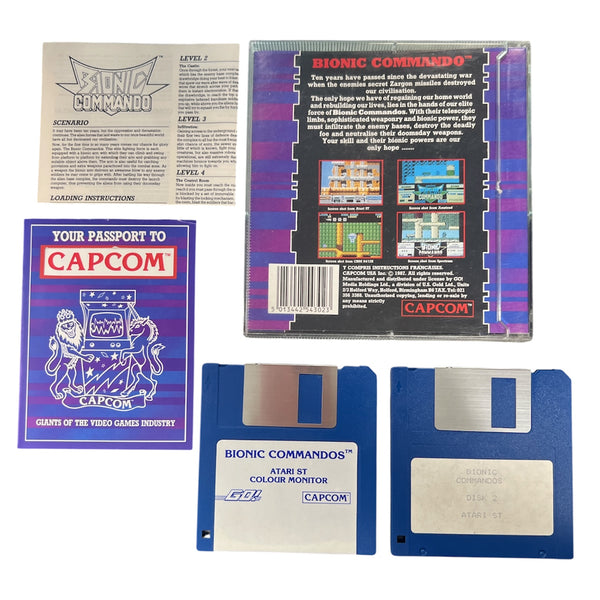 BIONIC COMMANDO ATARI ST