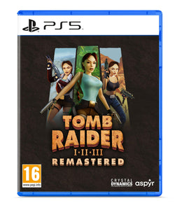 TOMB RAIDER 1 2 3 REMASTERED PS5