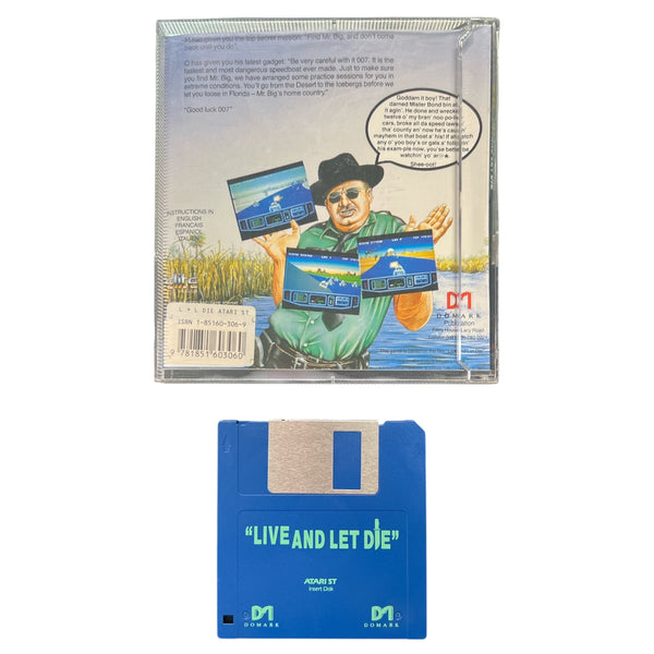 JAMES BOND 007 LIVE AND LET DIE ATARI ST