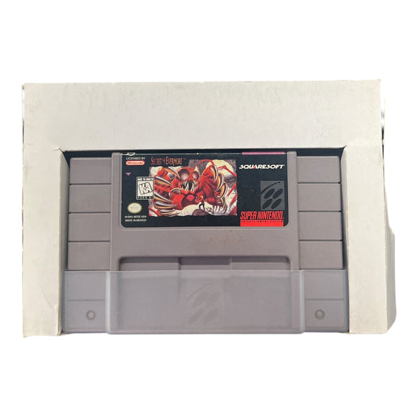 SECRET OF EVERMORE NTSC US SNES