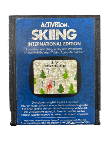 SKIING ATARI 2600