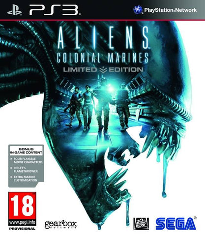 ALIENS: COLONIAL MARINES LIMITED EDITION PS3