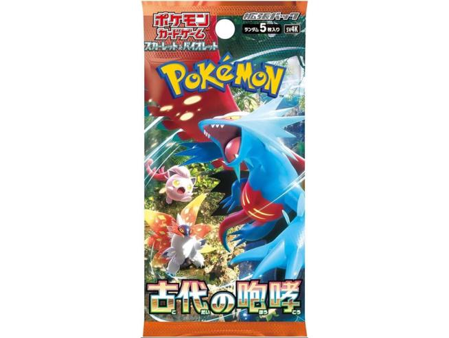 POKEMON ANCIENT ROAR SV4K BOOSTER PACK JAPANESE