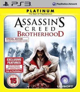 ASSASSIN'S CREED BROTHERHOOD PLATINUM EDITION NEW & SEALED PS3