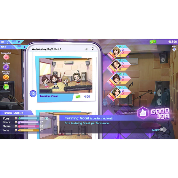 KPOP IDOL STORIES: ROAD TO DEBUT SWITCH