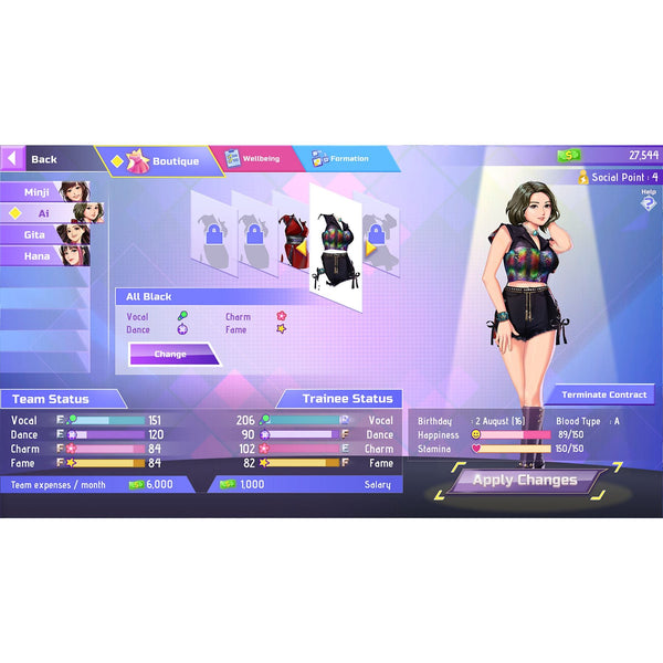 KPOP IDOL STORIES: ROAD TO DEBUT SWITCH