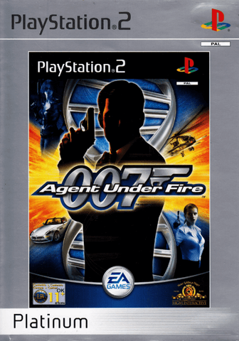 007 AGENT UNDER FIRE PLATINUM PS2