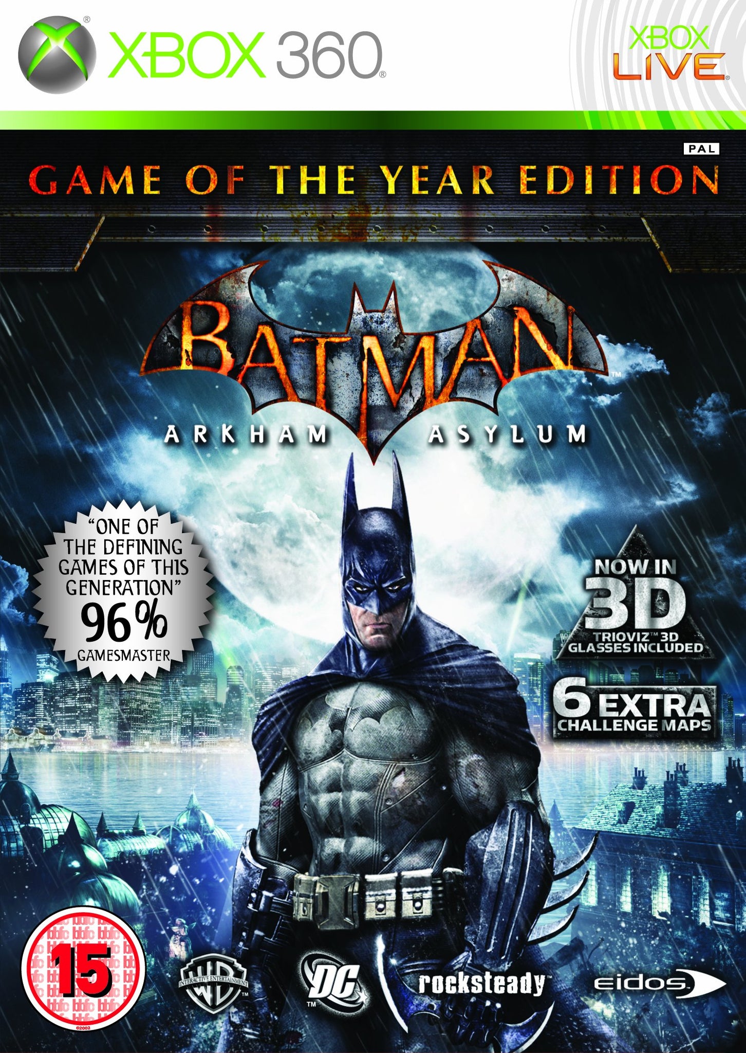 BATMAN ARHKAM ASYLUM XBOX 360