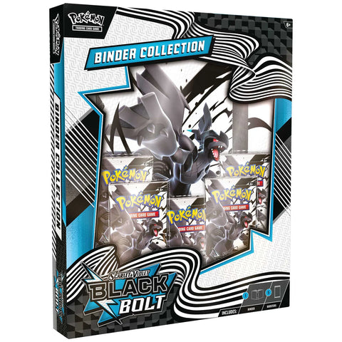 POKEMON SCARLET & VIOLET BLACK BOLT BINDER COLLECTION