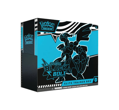 POKEMON SCARLET & VIOLET BLACK BOLT ELITE TRAINER BOX