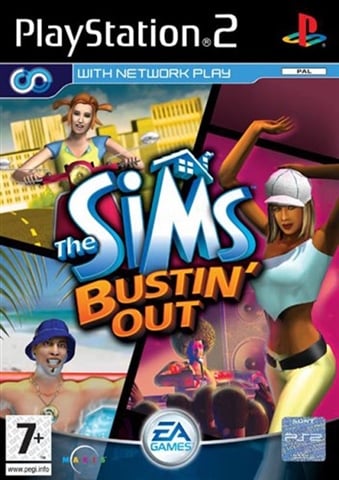 THE SIMS BUSTIN' OUT PS2