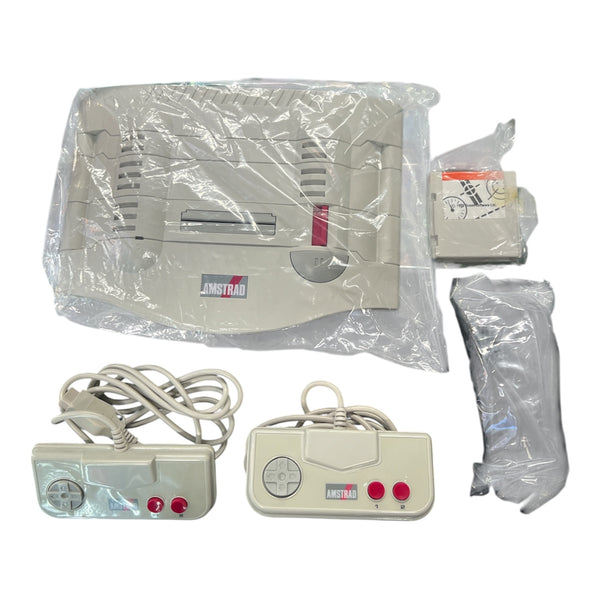 AMSTRAD GX4000 CONSOLE & BURNING RUBBER