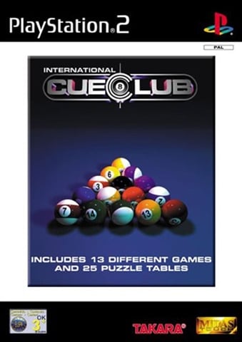INTERNATIONAL CUE CLUB PS2