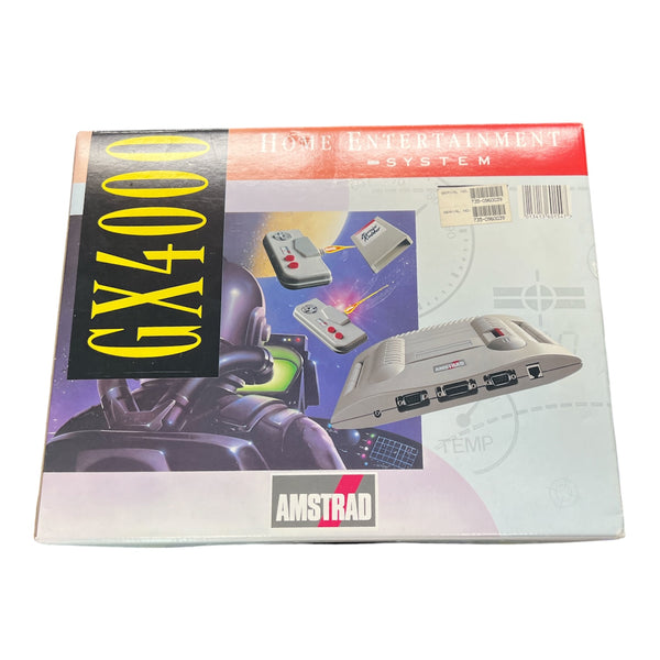 AMSTRAD GX4000 CONSOLE & BURNING RUBBER