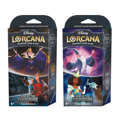 DISNEY LORCANA THE RISE OF FLOODBORN STARTER DECK