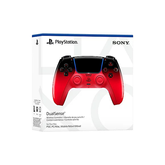 PS5 DUALSENSE CONTROLLER TECHNO RED