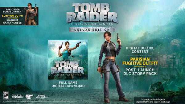 TOMB RAIDER: LEGACY OF ATLANTIS DELUXE EDITION PC