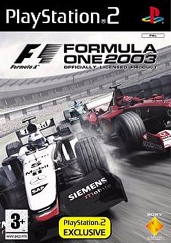 FORMULA ONE 2003 PS2