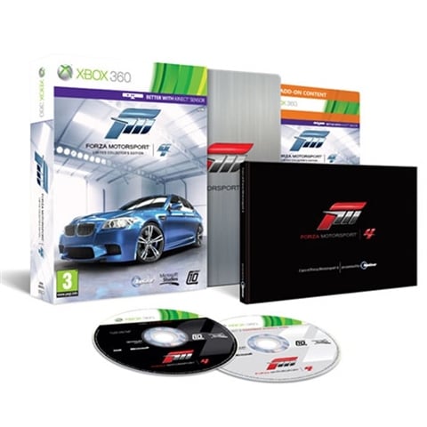 FORZA MOTORSPORT 4 LIMITED COLLECTOR'S EDITION XBOX 360