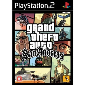 GRAND THEFT AUTO SAN ANDREAS PS2
