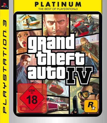 GRAND THEFT AUTO 4 PLATINUM PS3