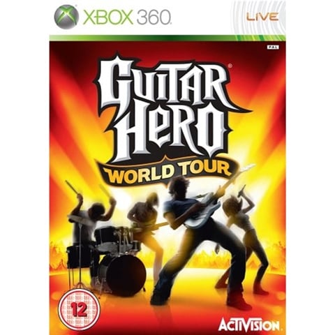 GUITAR HERO WORLD TOUR XBOX 360