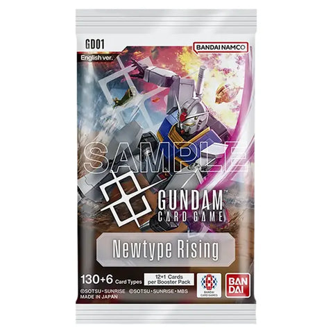 GUNDAM CARD GAME: NEWTYPE RISING BOOSTER PACK GD01