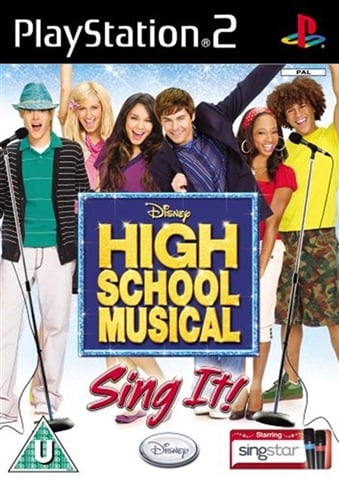 HIGH SCHOOL MUSICAL SING IT! PS2