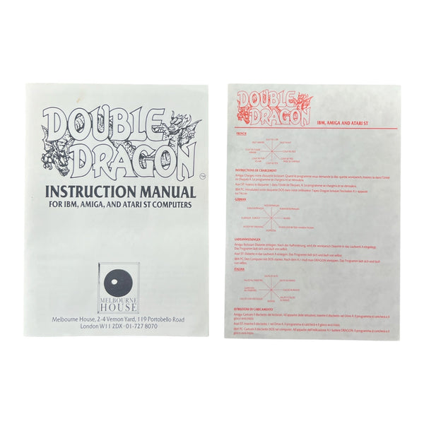 DOUBLE DRAGON ATARI ST