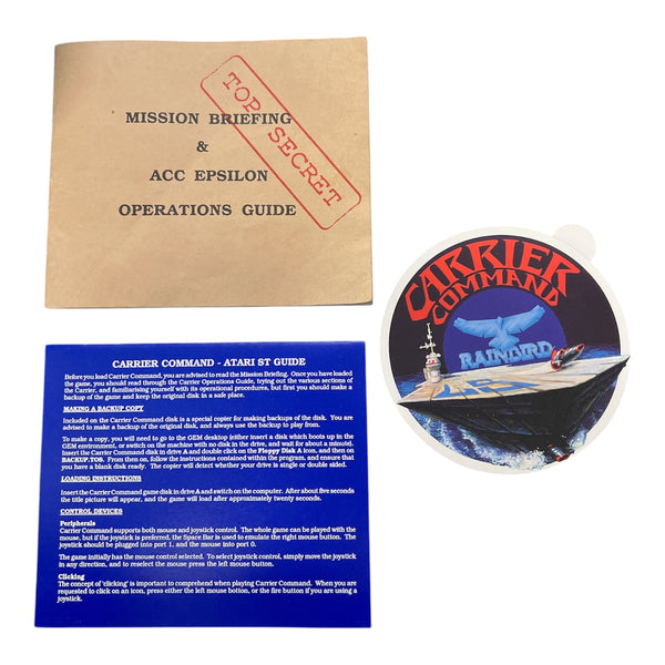 CARRIER COMMAND ATARI ST