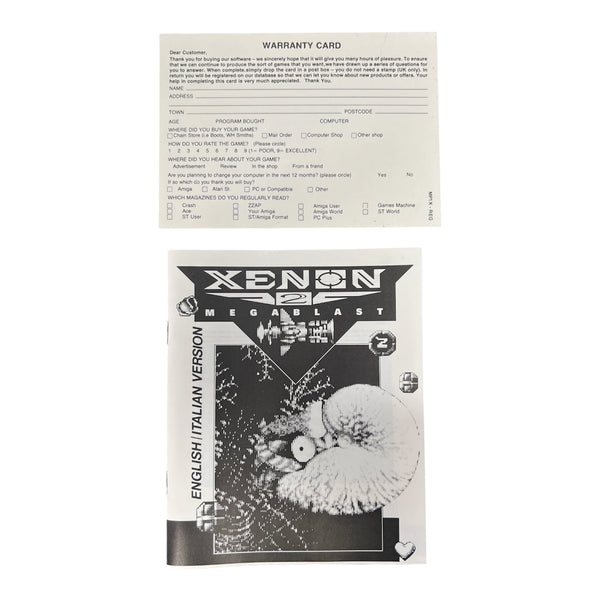 XENON 2 MEGABLAST ATARI ST