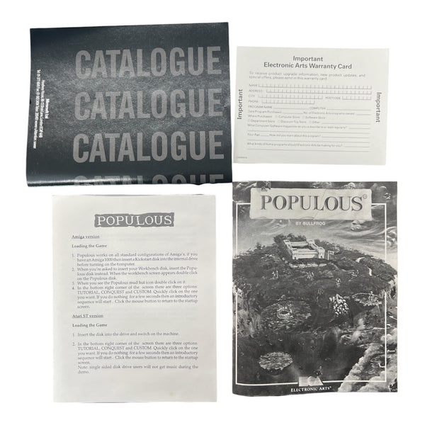 POPULOUS ATARI ST