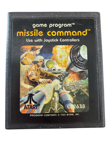 MISSILE COMMAND ATARI 2600