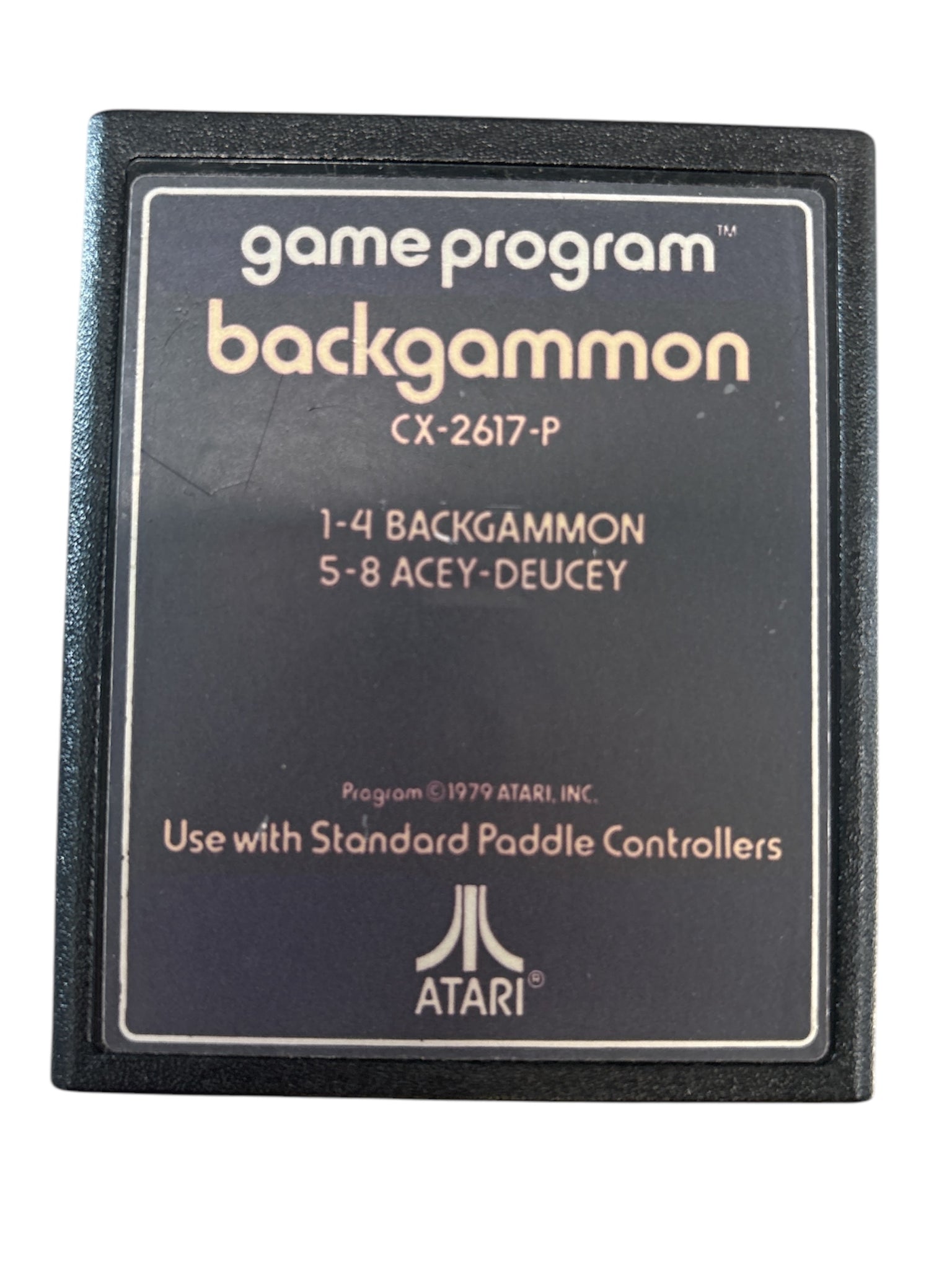 BACKGAMMON ATARI 2600