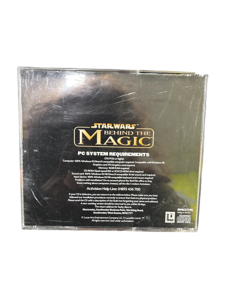 STAR WARS: BEHIND THE MAGIC PC WINDOWS 95/98