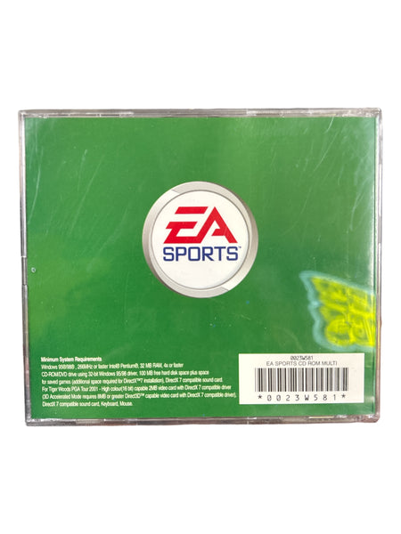 EA SPORTS CD-ROM MULTI PACK FIFA 2001 & TIGER WOODS PGA TOUR 2001 PC