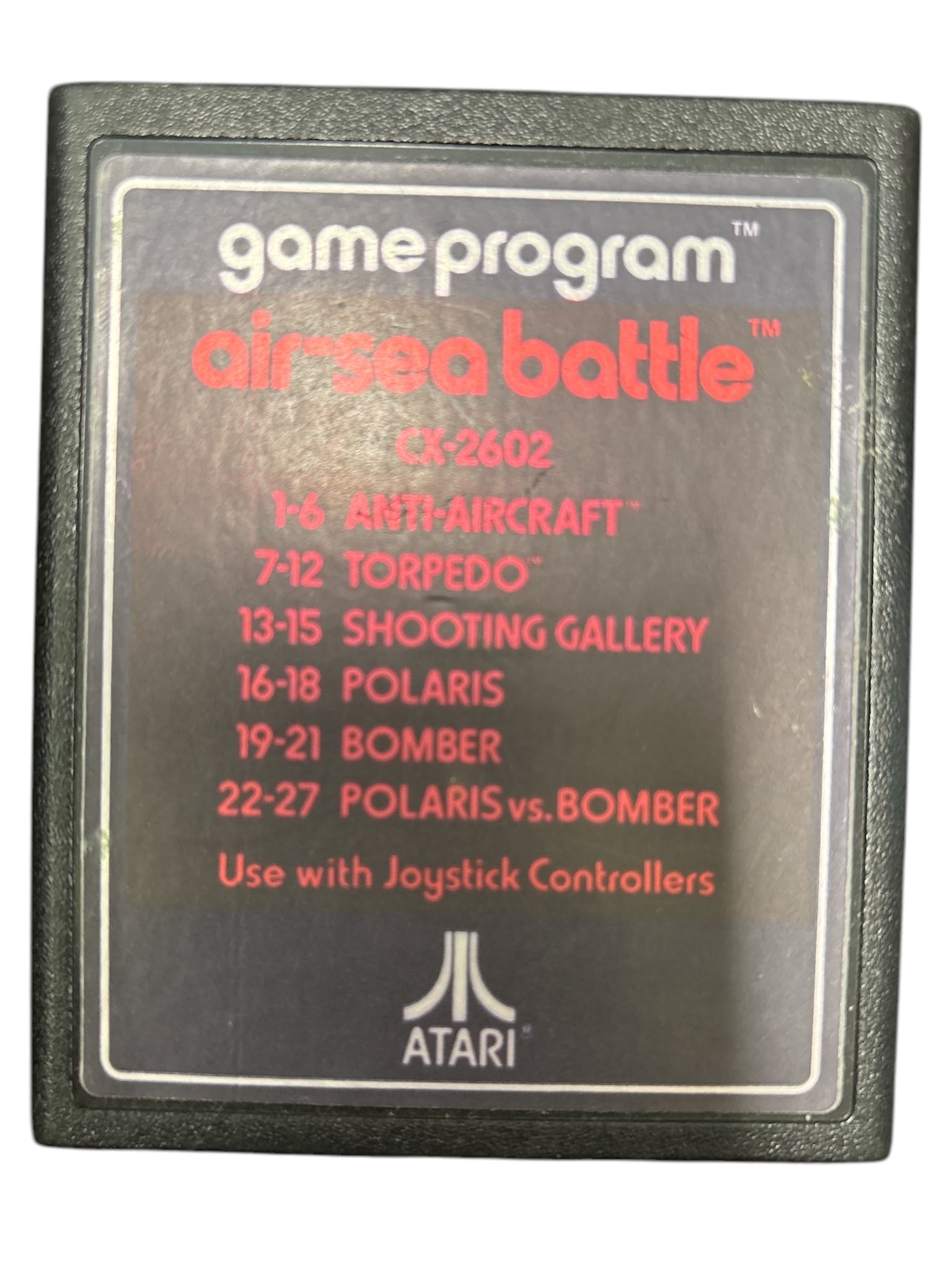 AIR-SEA BATTLE ATARI 2600