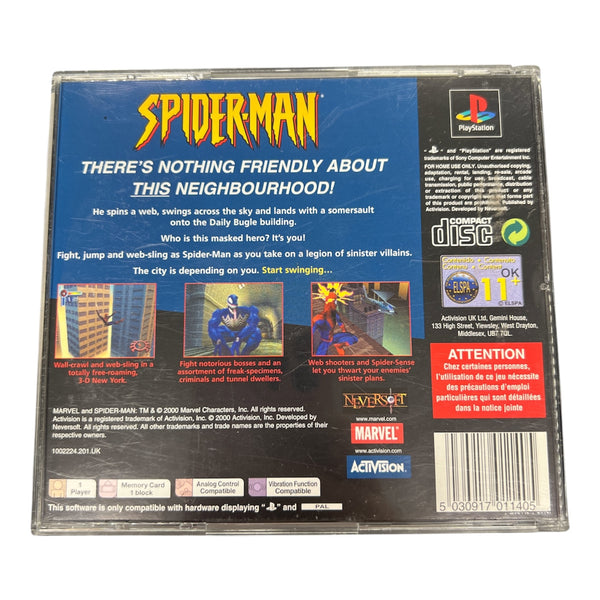 SPIDER-MAN PS1