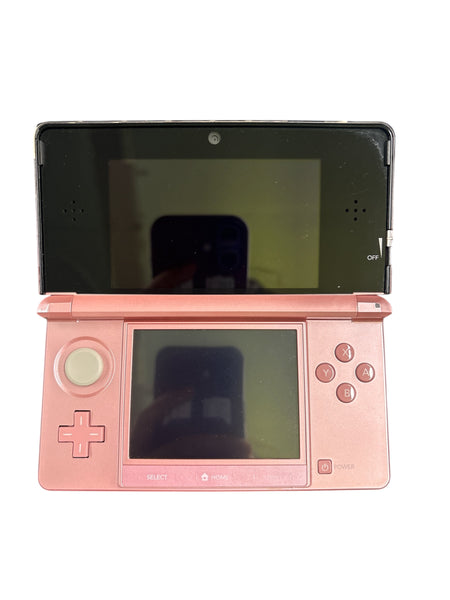3DS CONSOLE PINK MODDED