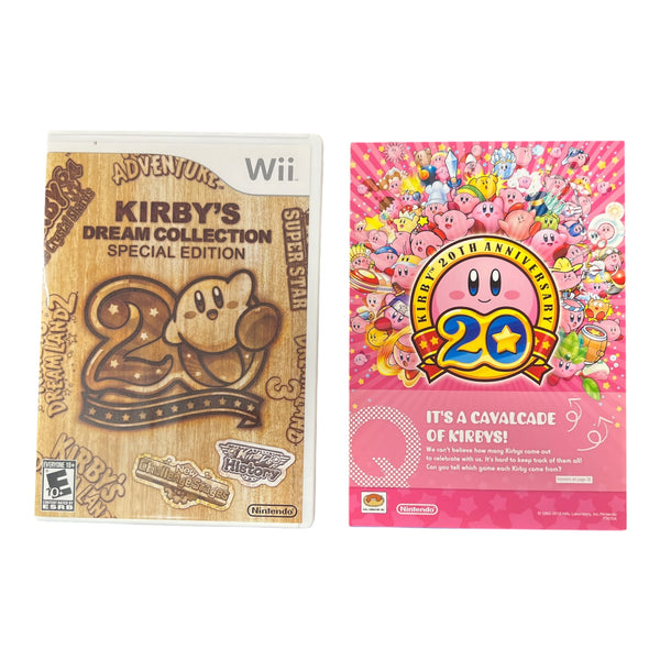 KIRBY’S DREAM COLLECTION SPECIAL EDITION WII