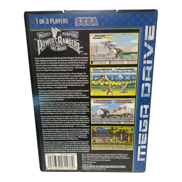 MIGHTY MORPHIN POWER RANGERS: THE MOVIE SEGA MEGA DRIVE