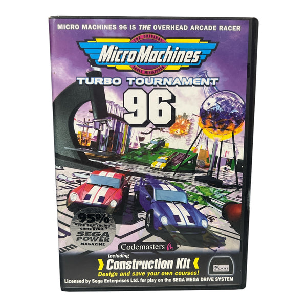MICRO MACHINES: TURBO TOURNAMENT 96 SEGA MEGA DRIVE