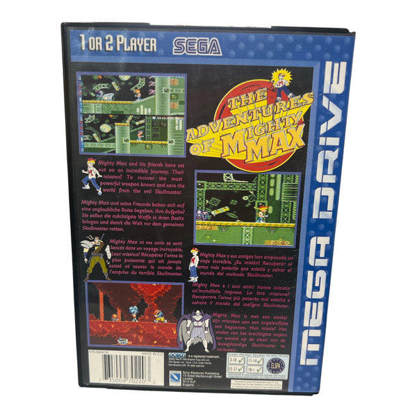 THE ADVENTURES OF MIGHTY MAX SEGA MEGA DRIVE