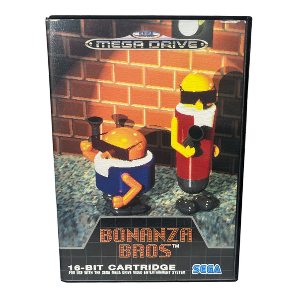 BONANZA BROS SEGA MEGA DRIVE