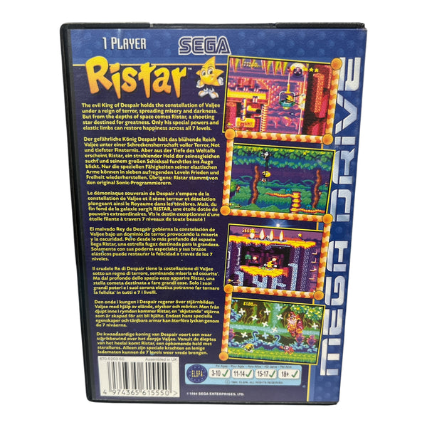 RISTAR SEGA MEGA DRIVE